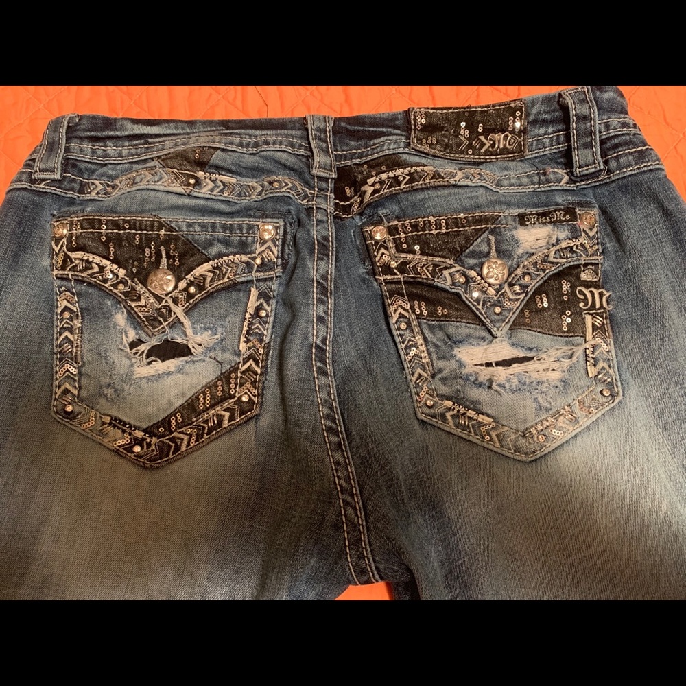 Miss me Easy Cropped jeans. Size 31
